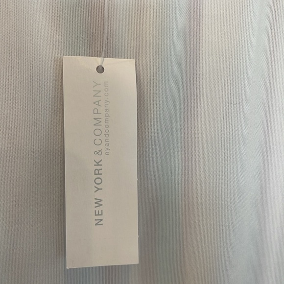 NWT New York & Co Long/Maxi Length Skirt Pink / Green Stripe Pattern Size M - Picture 9 of 12